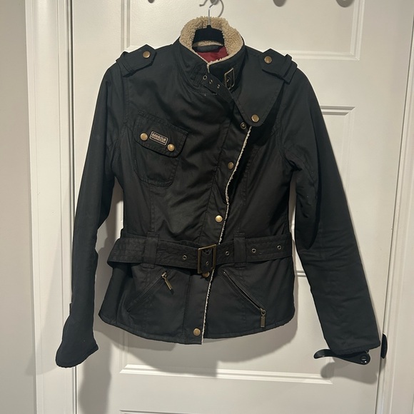 BARBOUR INTERNATIONAL MATLOCK WOMEN'S WAX JACKET - Picture 7 of 9